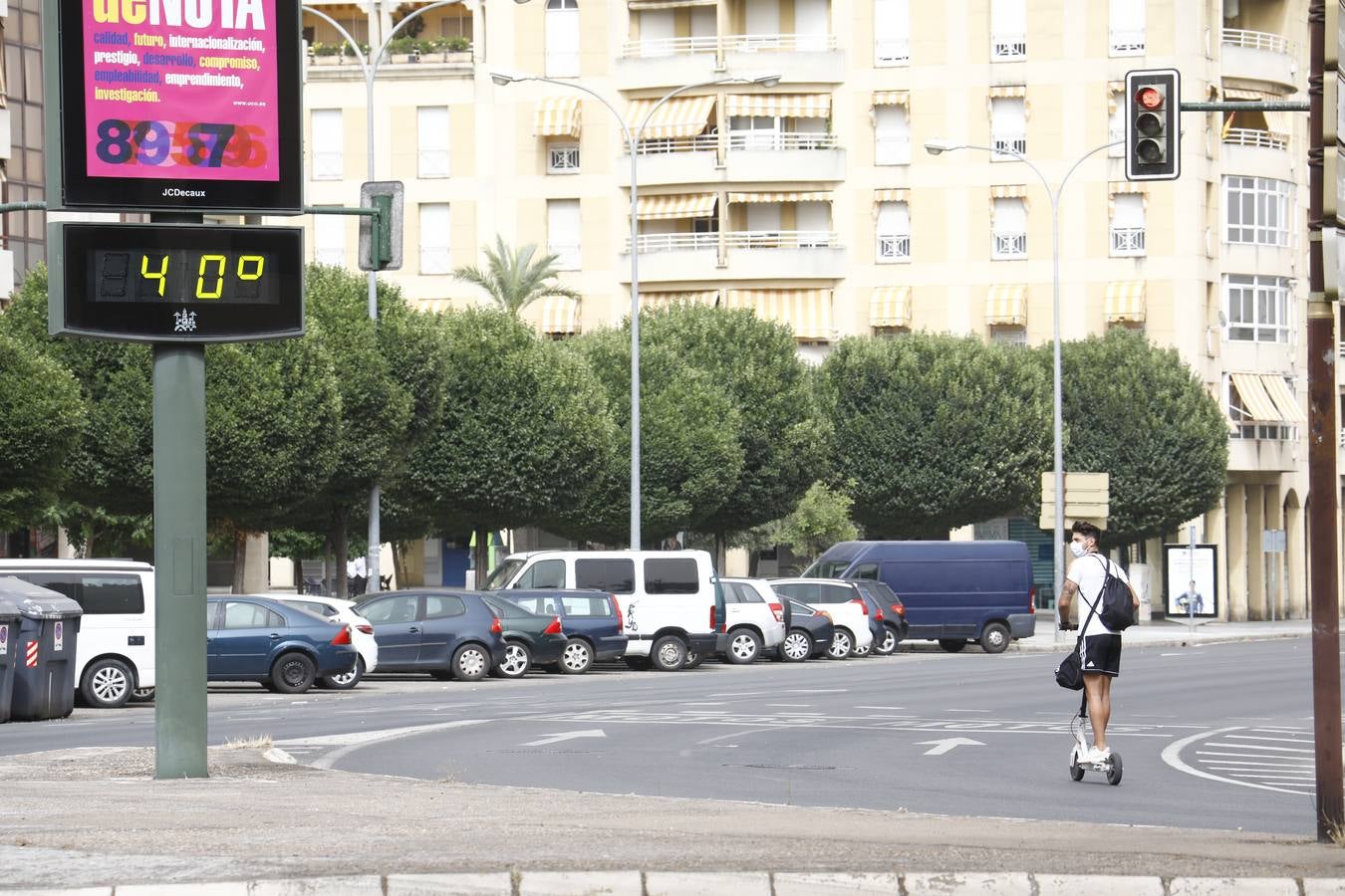 Ola de calor Córdoba | Paisaje desértico de un domingo a 40 grados