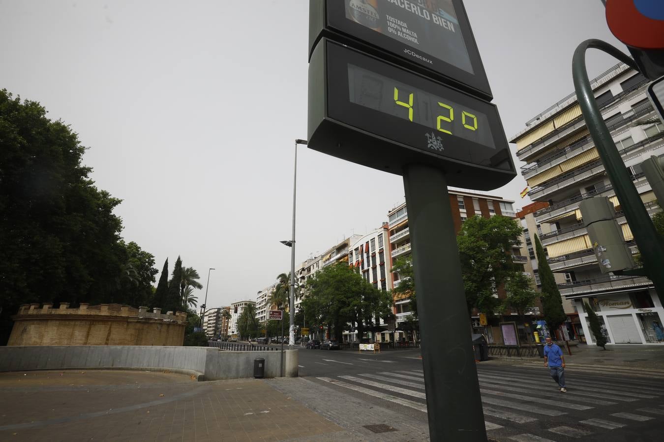 Ola de calor Córdoba | Paisaje desértico de un domingo a 40 grados