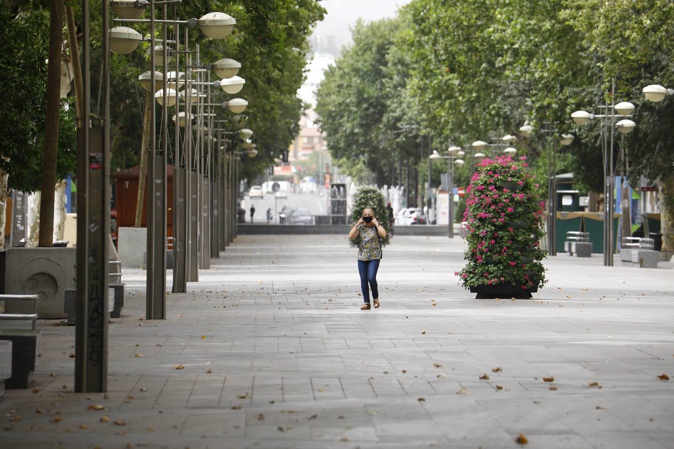 Ola de calor Córdoba | Paisaje desértico de un domingo a 40 grados