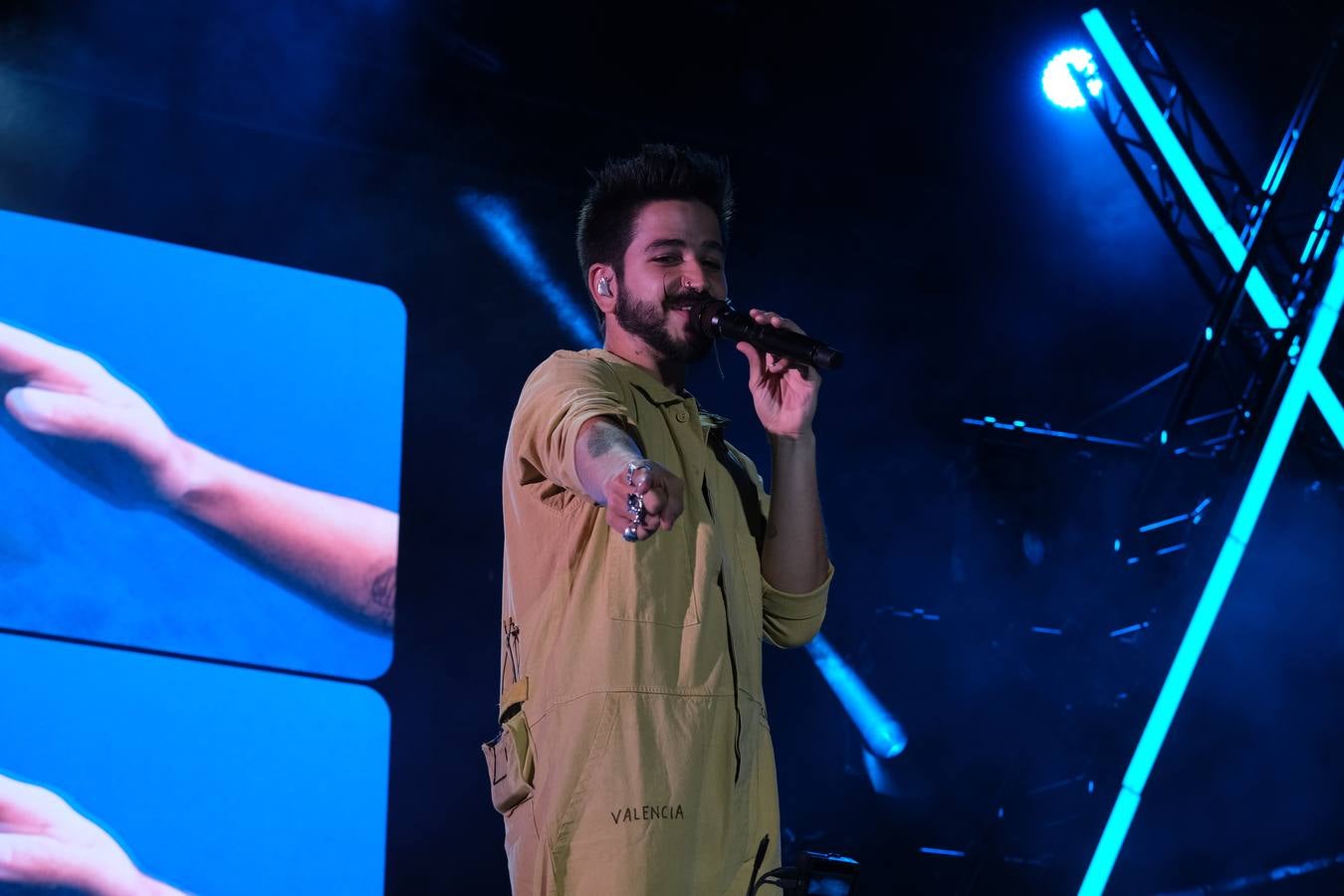 FOTOS: El colombiano Camilo en el Concert Music Festival de Chiclana