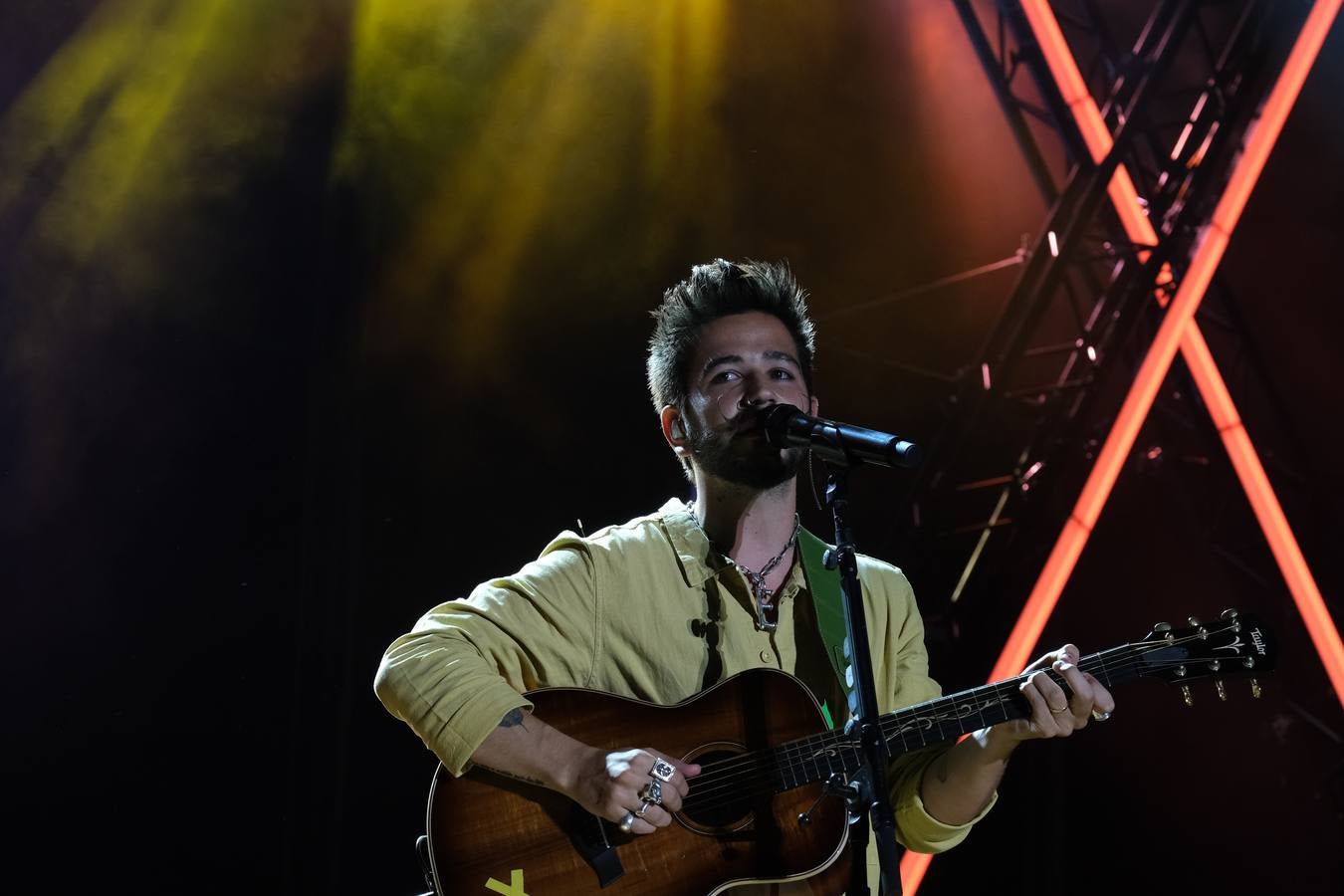 FOTOS: El colombiano Camilo en el Concert Music Festival de Chiclana