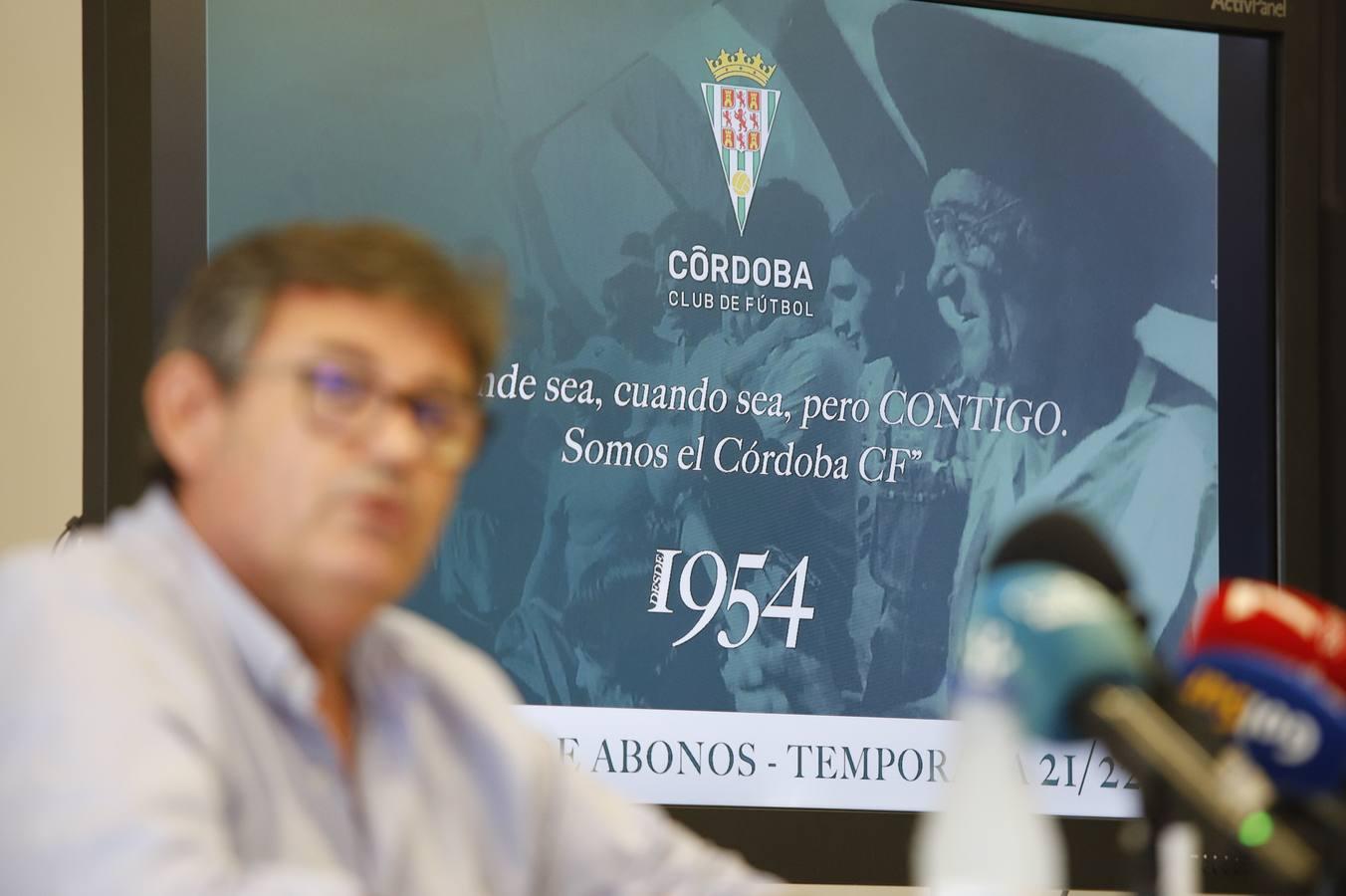 La presentación de la campaña de abonos del Córdoba CF, en imágenes