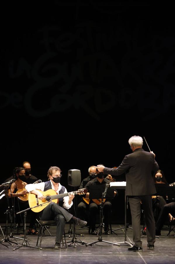 Festival de la Guitarra 2021 | El concierto de Serrano y la Orquesta de Plectro, en imágenes