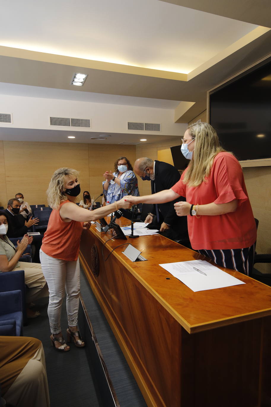 En imágenes, la entrega de diplomas de la jusitica gratuita en Córdoba