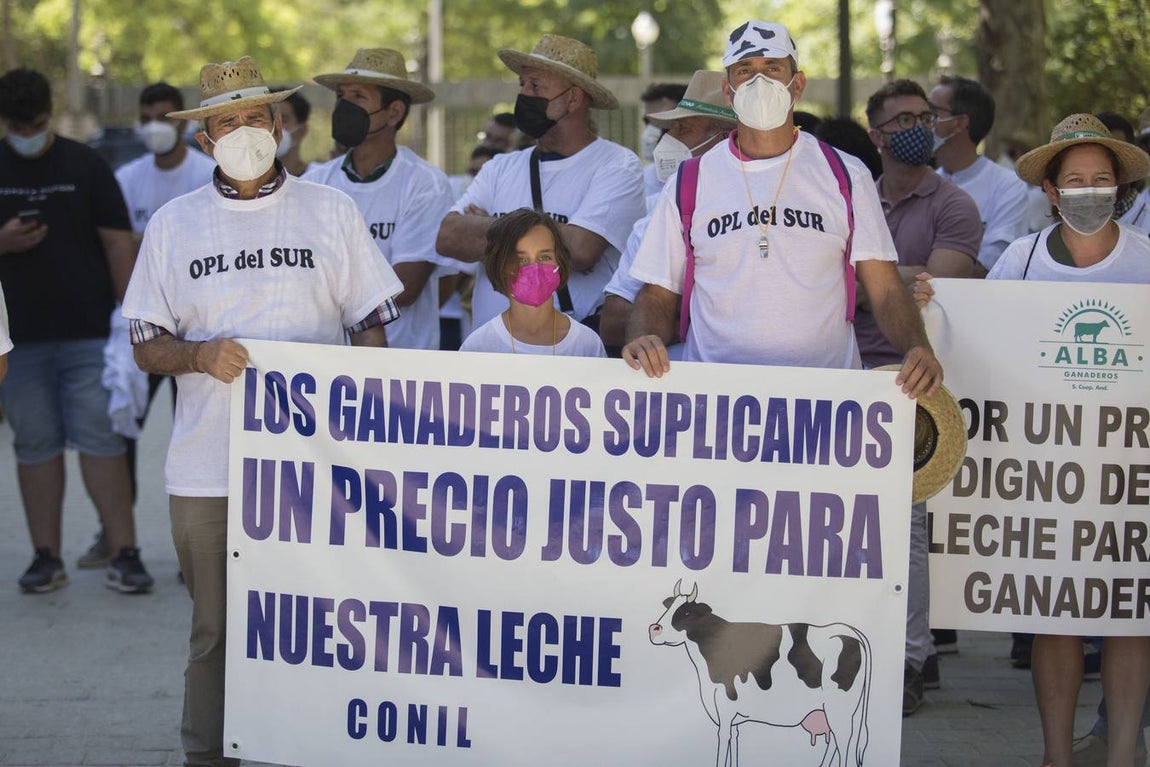 Los ganaderos no pueden soportar los costes de producción de la leche con los precios que le impone el mercado