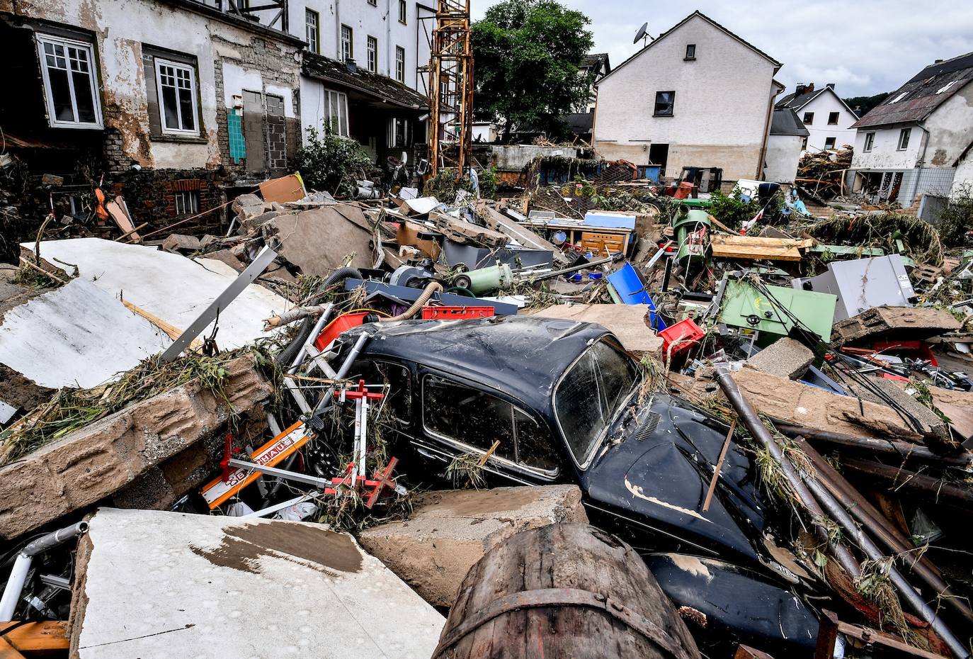 En imágenes: los destrozos causados por las inundaciones en Alemania