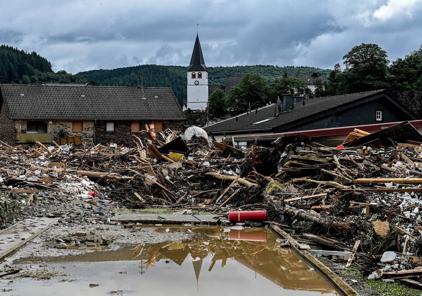 En imágenes: los destrozos causados por las inundaciones en Alemania