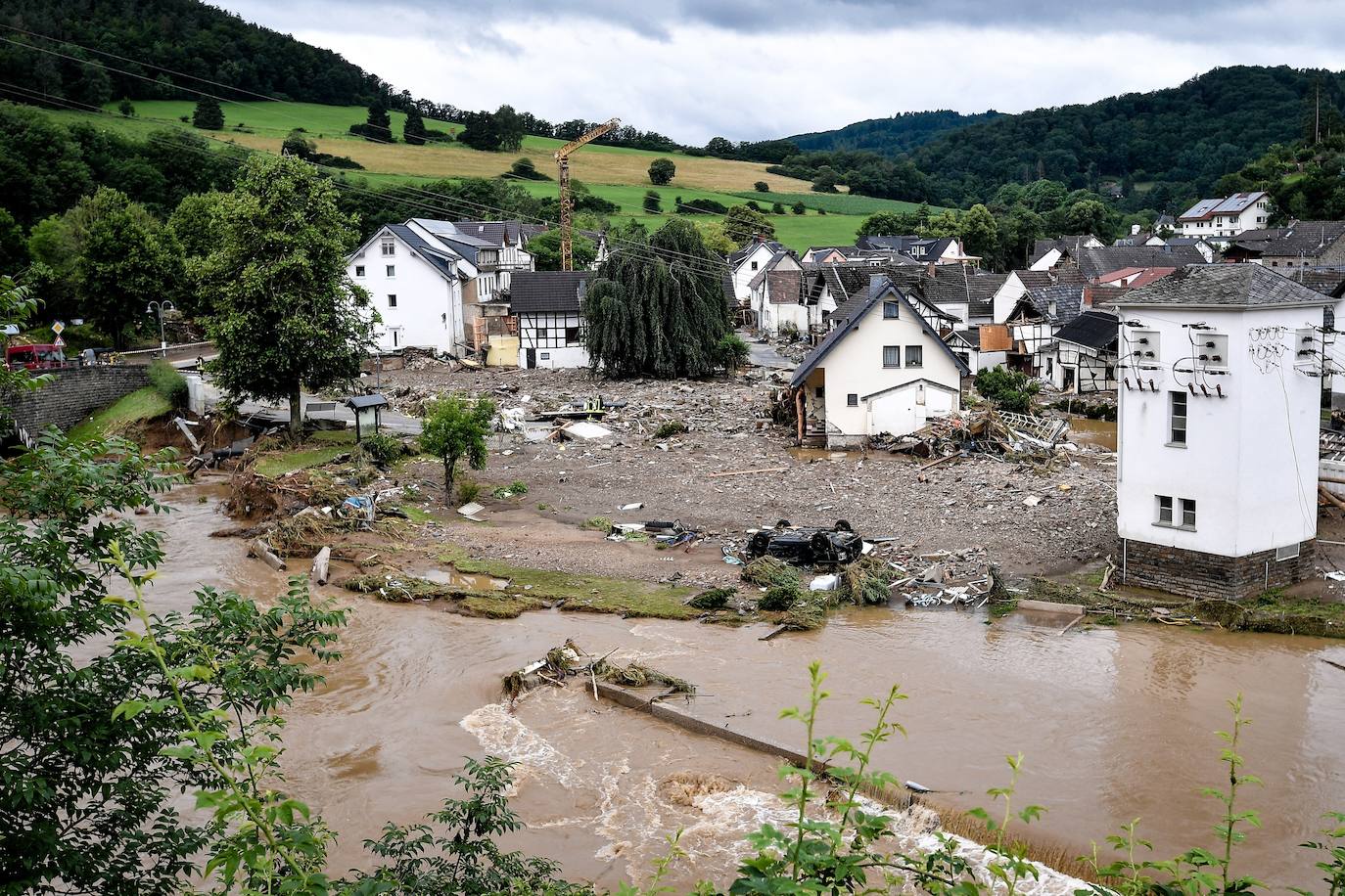 En imágenes: los destrozos causados por las inundaciones en Alemania