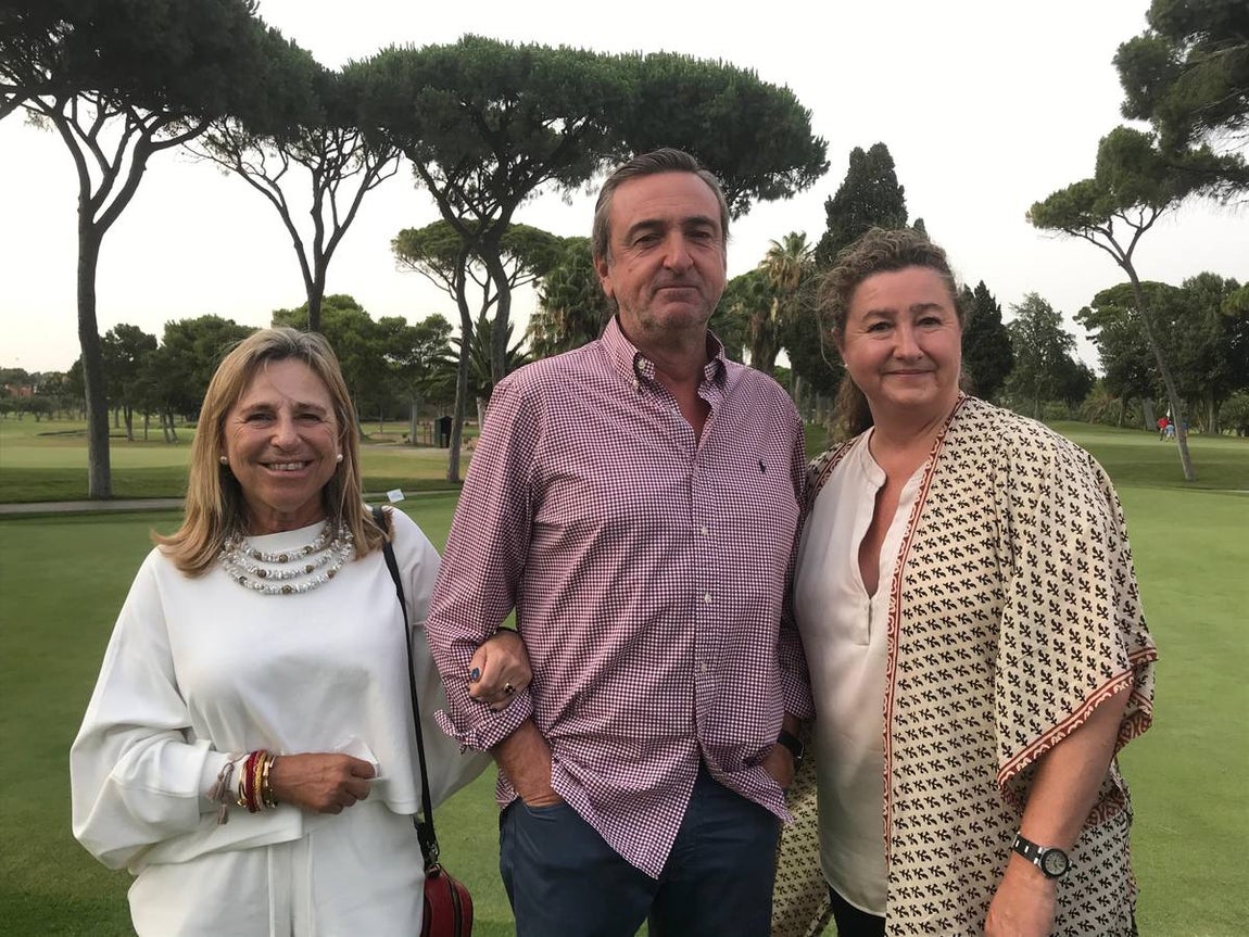 Maribel Palacios, Javier Neira y Almudena Moreno.. 