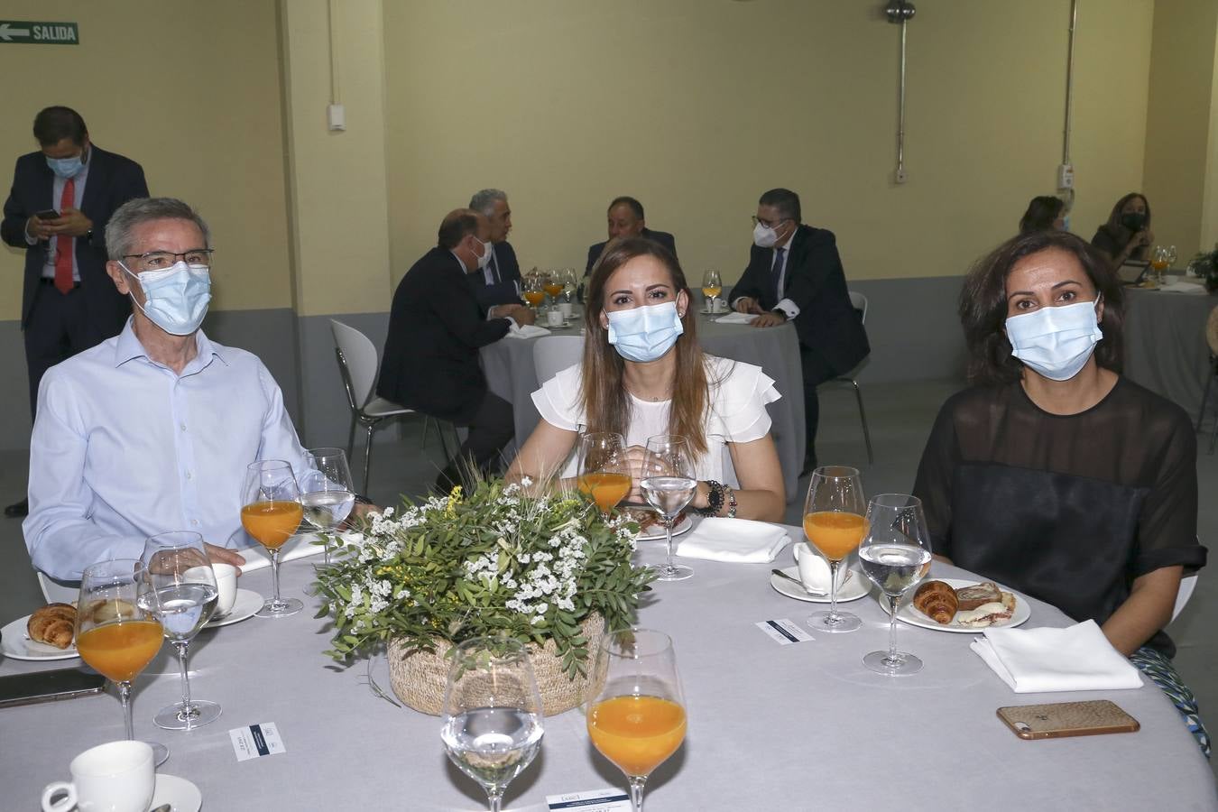 Andrés Fuentes, Alejandra Borrell y Rocío Gutiérrez