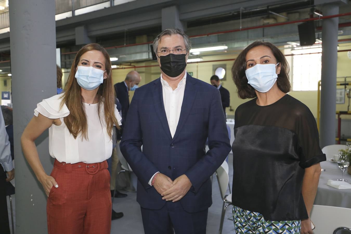 Alejandra Borrell, Manuel González y Rocío Gutiérrez