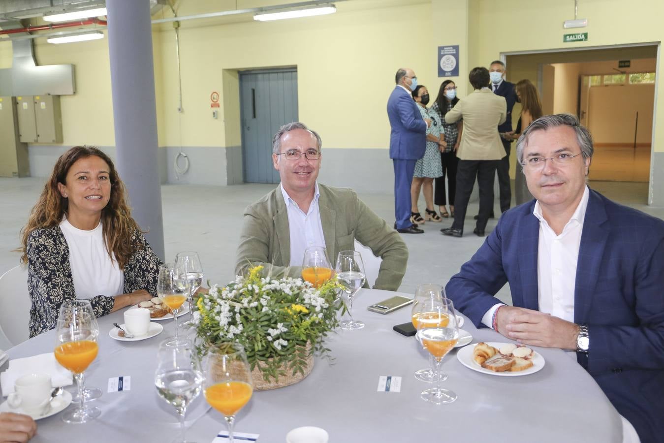 María Jose Daza, Miguel Sanchez y Manuel González