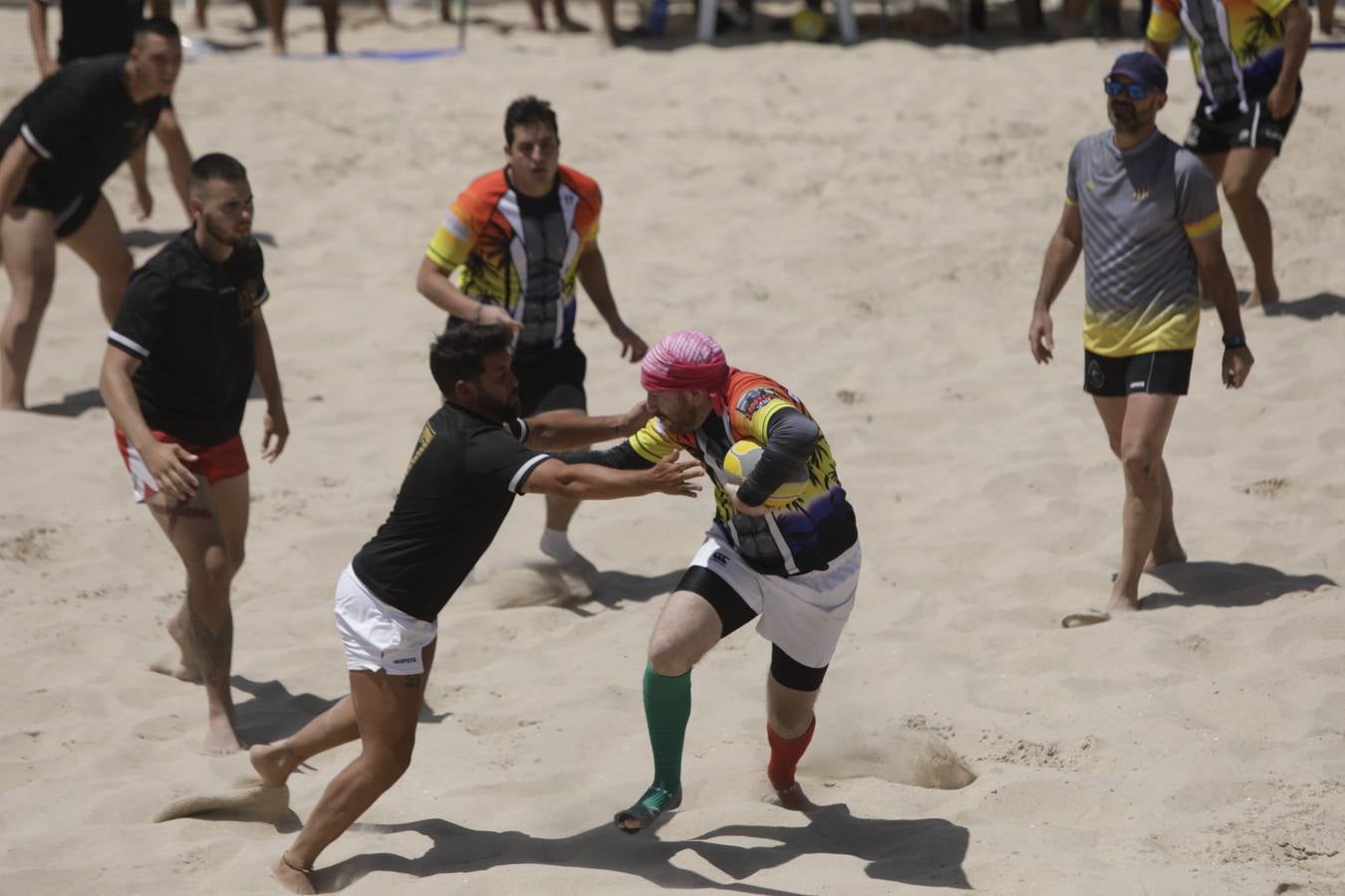 Rugby playa en la Victoria