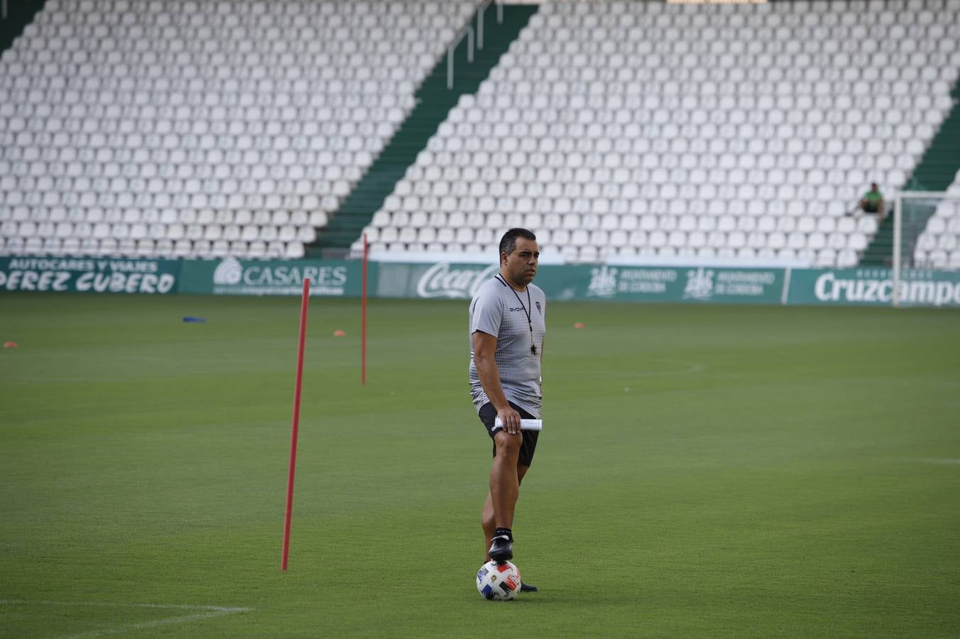 El primer entrenamiento del Córdoba CF, en imágenes