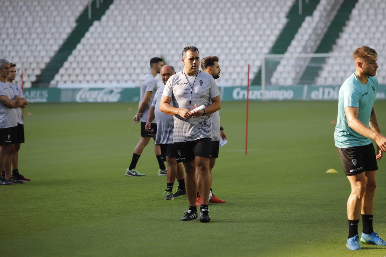 El primer entrenamiento del Córdoba CF, en imágenes