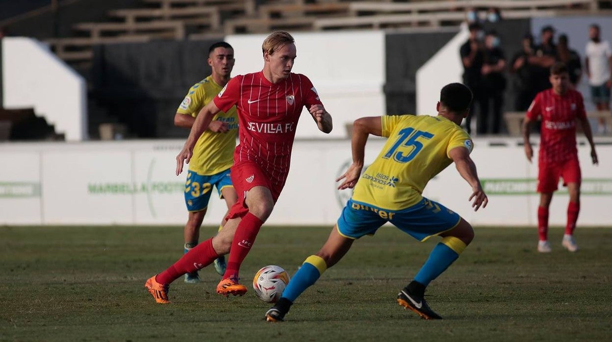 Victoria del Sevilla FC ante Las Palmas (1-0)