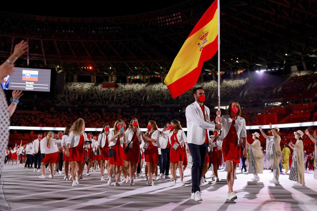 Las mejores imágenes de la ceremonia inaugural de los Juegos de Tokio