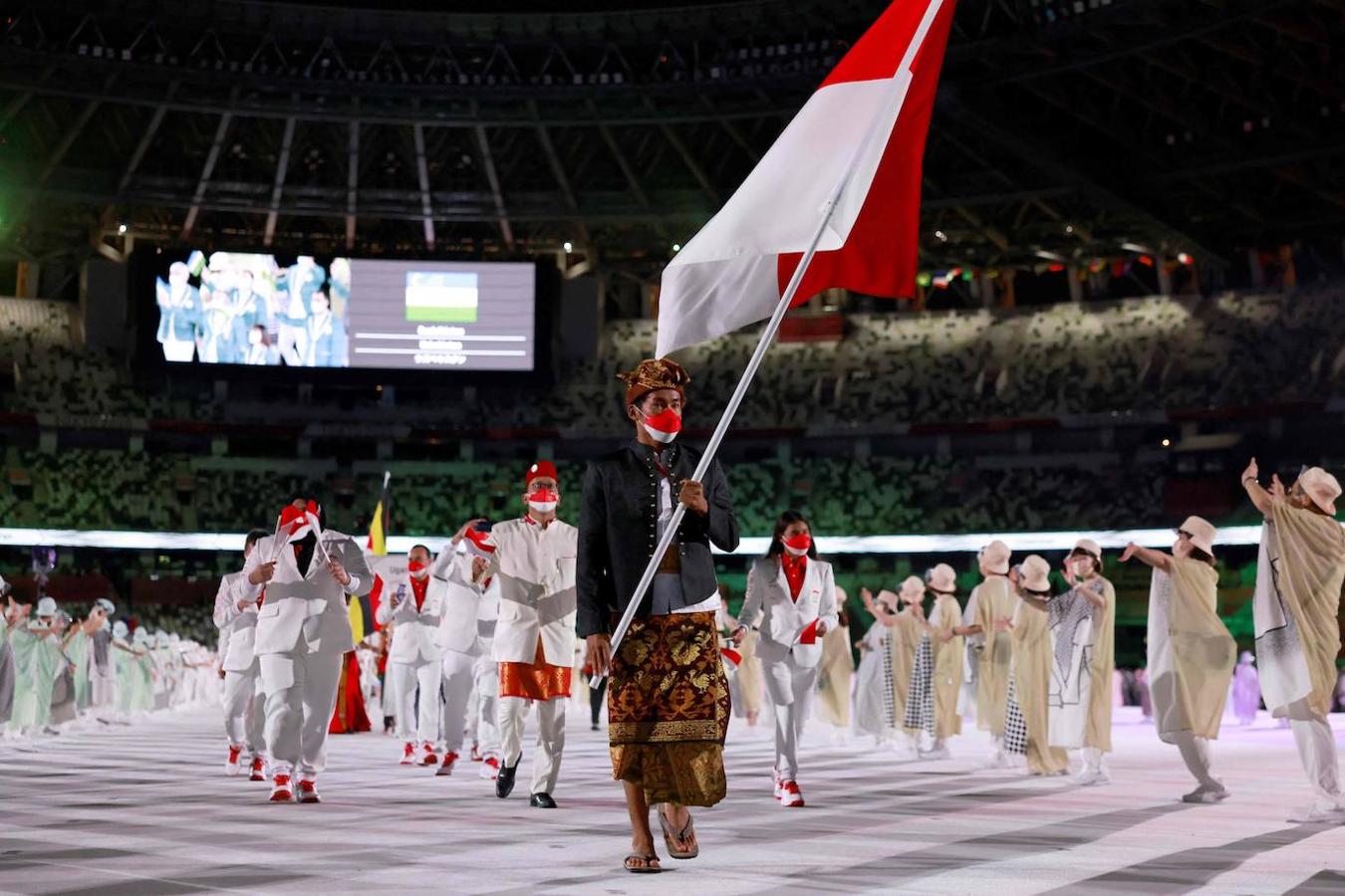 Las mejores imágenes de la ceremonia inaugural de los Juegos de Tokio