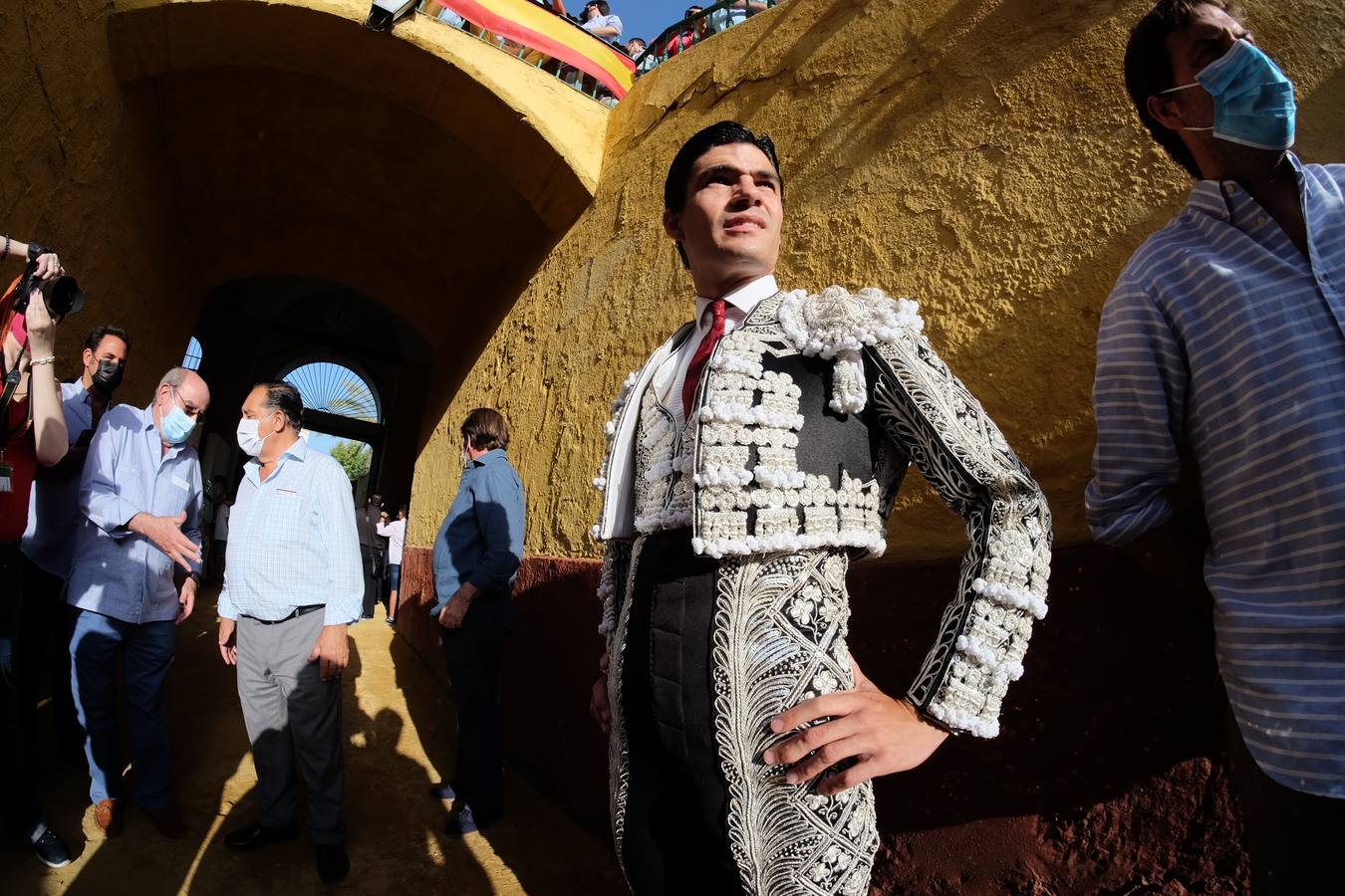 Morante de la Puebla, Manzanares y Pablo Aguado han regresado a la plaza de toros de Jerez de la Frontera después de dos años por la aplazada Feria del Caballo de 2021