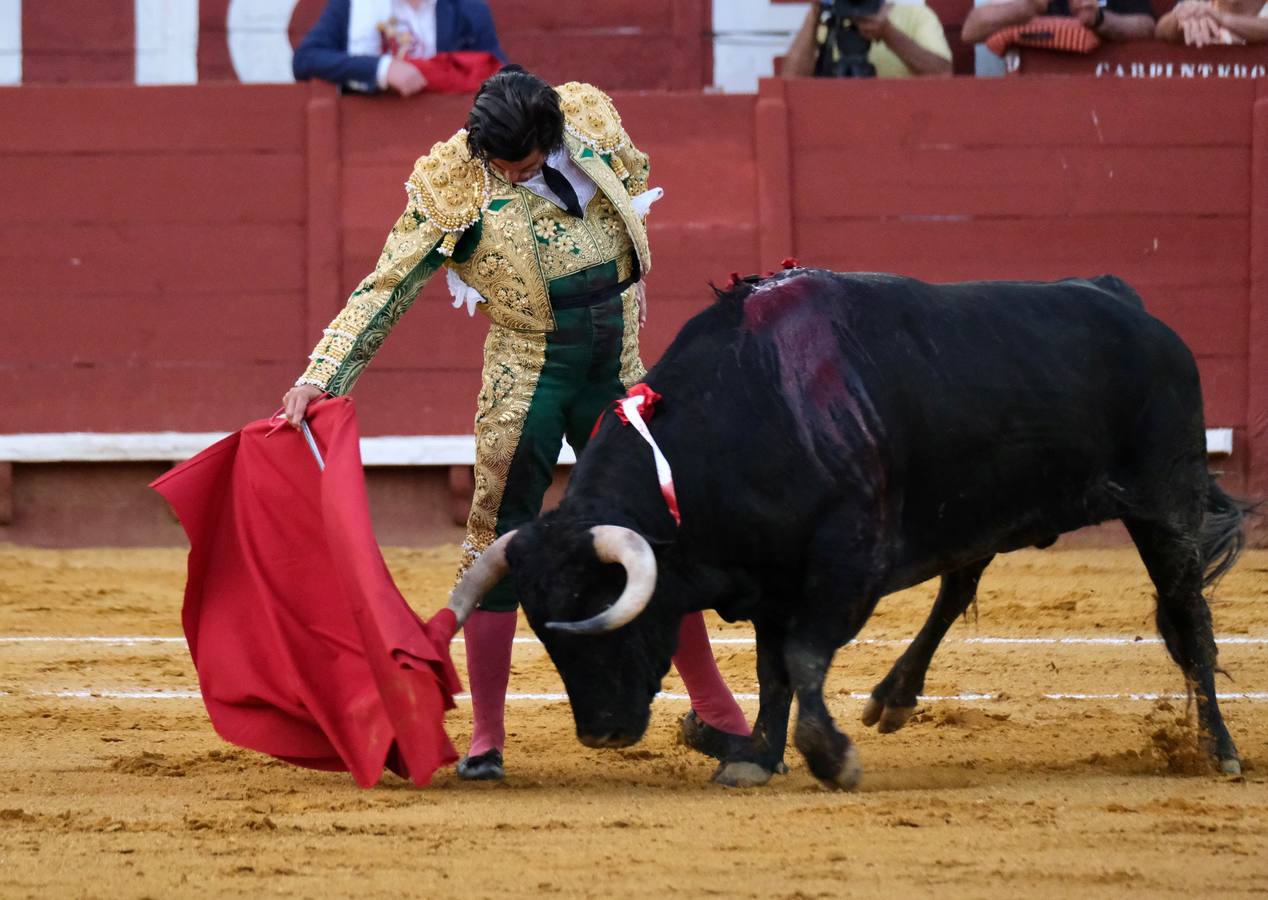 Morante de la Puebla, Manzanares y Pablo Aguado han regresado a la plaza de toros de Jerez de la Frontera después de dos años por la aplazada Feria del Caballo de 2021