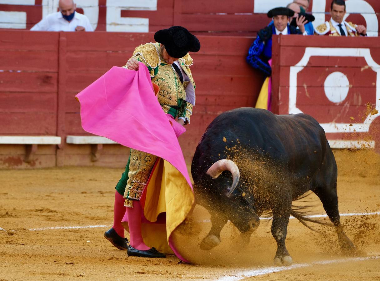 Morante de la Puebla, Manzanares y Pablo Aguado han regresado a la plaza de toros de Jerez de la Frontera después de dos años por la aplazada Feria del Caballo de 2021