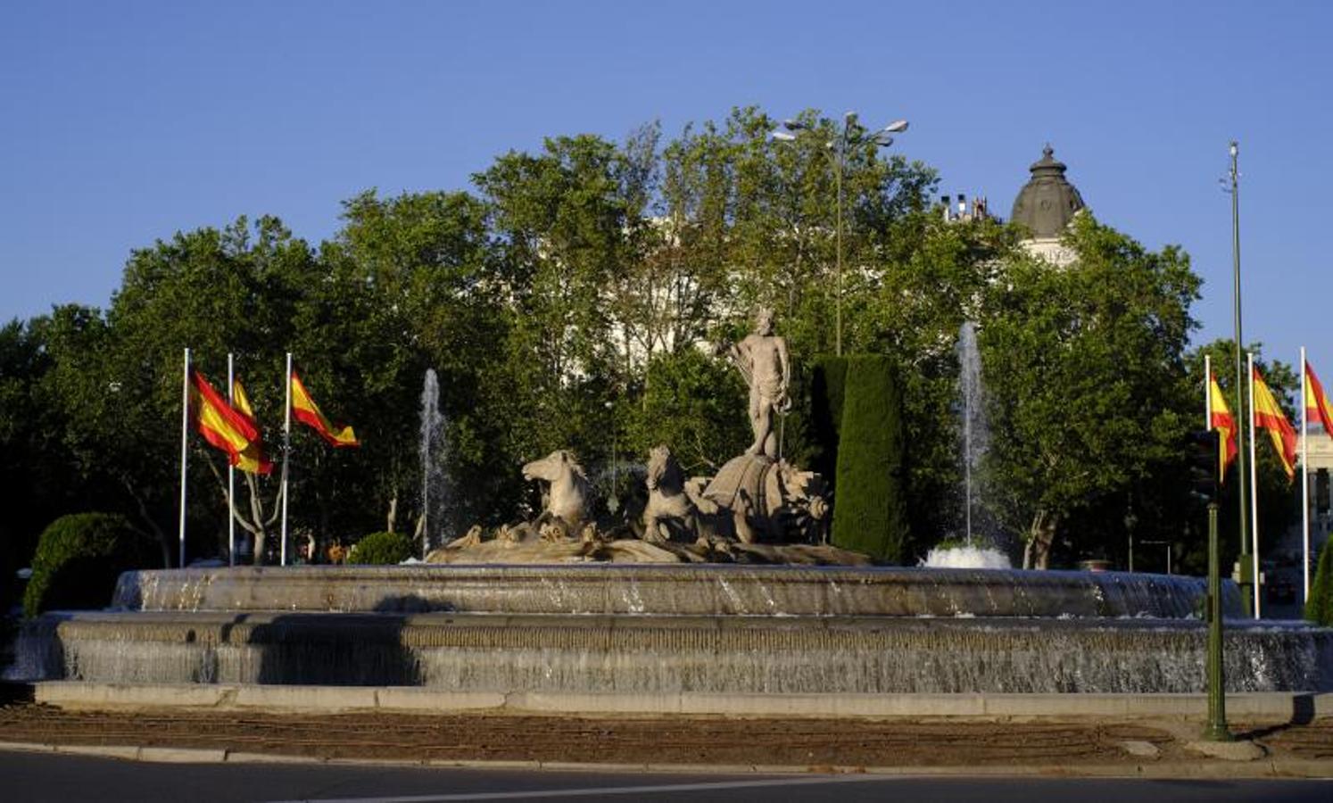 La fuente de Neptuno. 