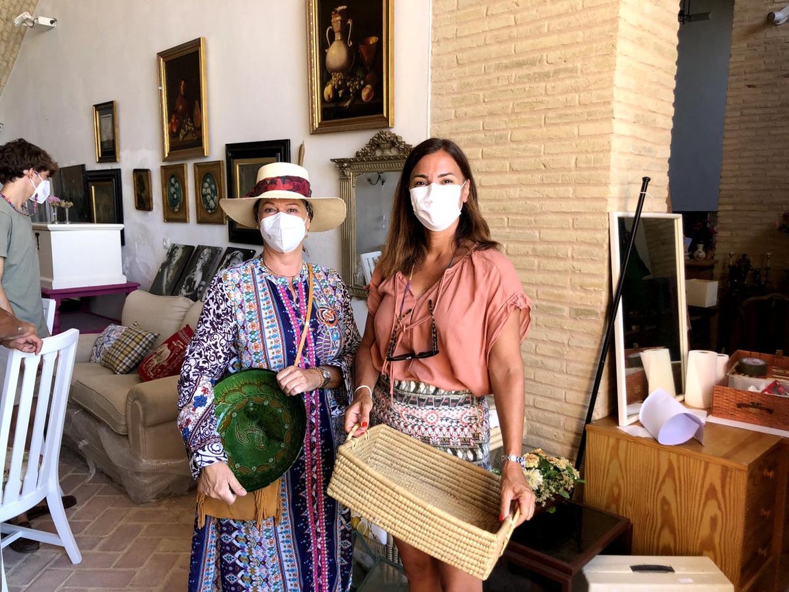 María Marcos y Susana Jiméne. 