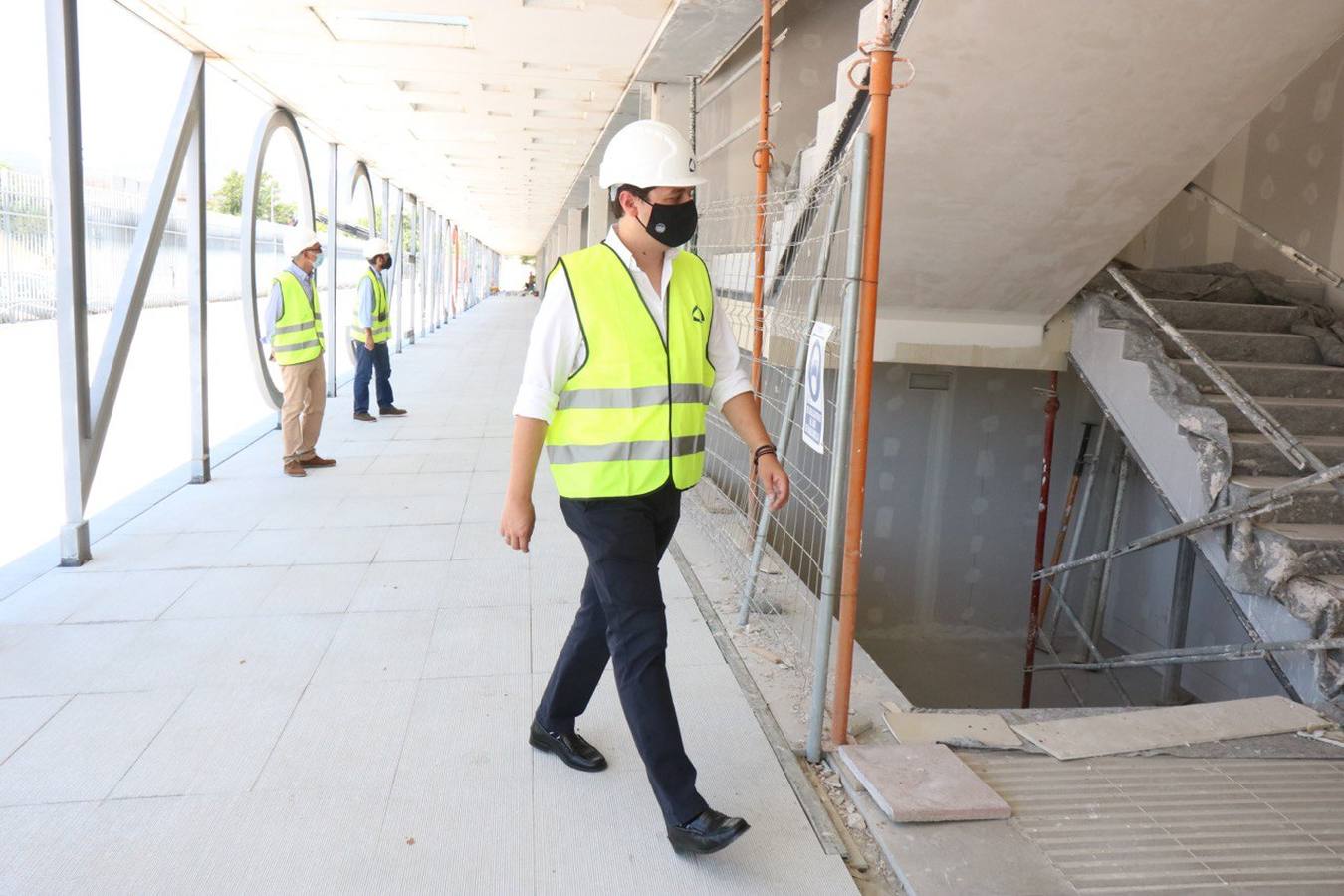 En imágenes, el estado de las obras del Centro de Exposiciones, Ferias y Convenciones de Córdoba