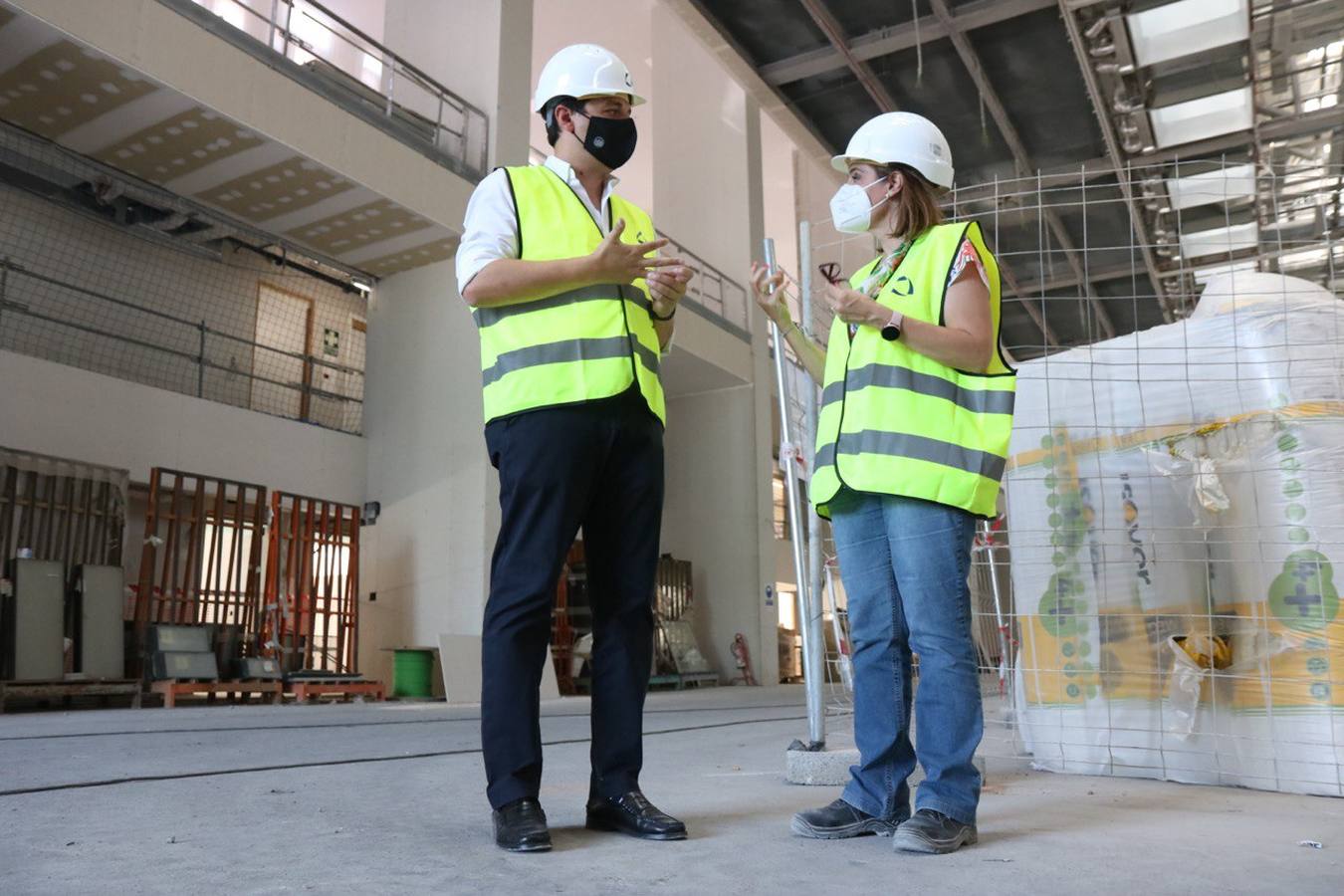 En imágenes, el estado de las obras del Centro de Exposiciones, Ferias y Convenciones de Córdoba