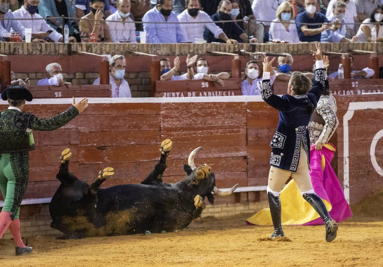 La corrida de rejones de las Colombinas, en imágenes