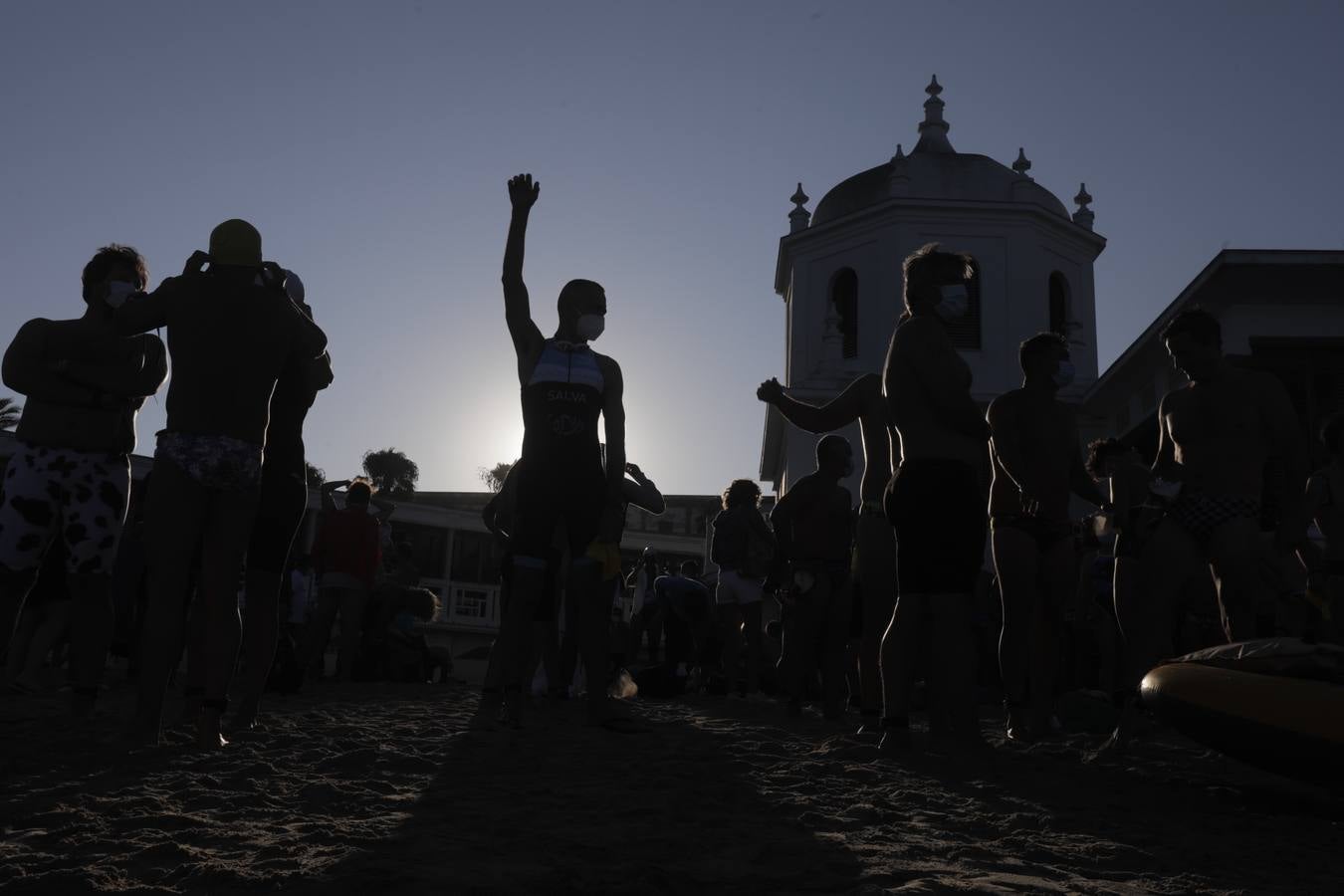 Fotos: XXXI Travesía Internacional a nado Ciudad de Cádiz