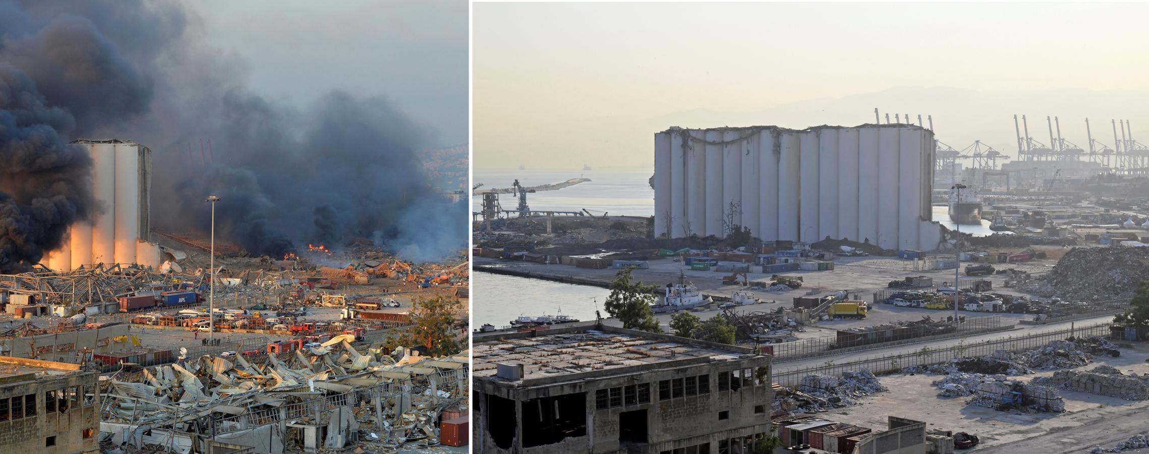 Una explosión masiva el 4 de agosto de 2020 sacudió el puerto de Beirut en el que al menos 200 personas murieron y más de 6.500 resultaron heridas. 