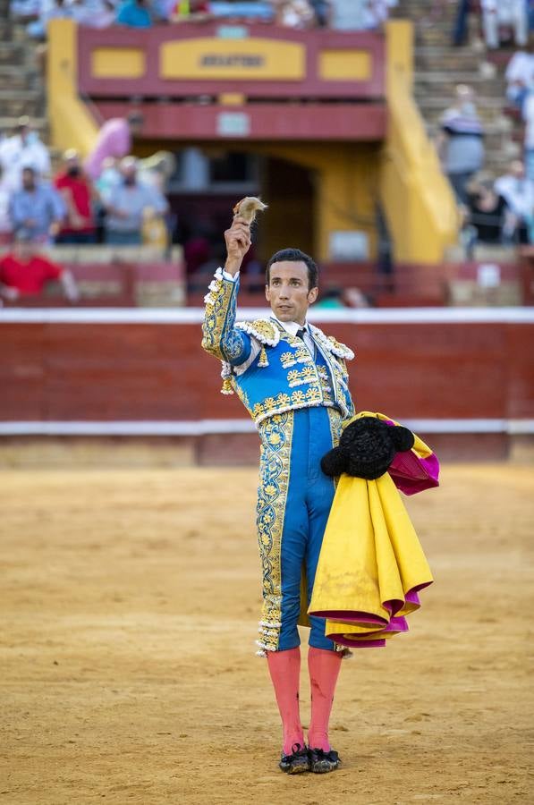 Los astados de esta última corrida llevaban el hierro y la divisa de Juan Pedro Domecq