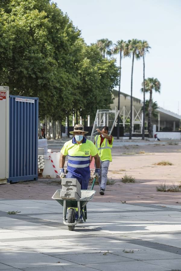 En imágenes, arrancan las obras en la calle Torneo