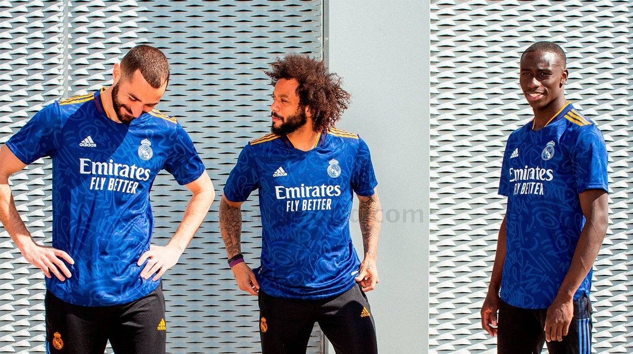 Así es la segunda camiseta del Real Madrid