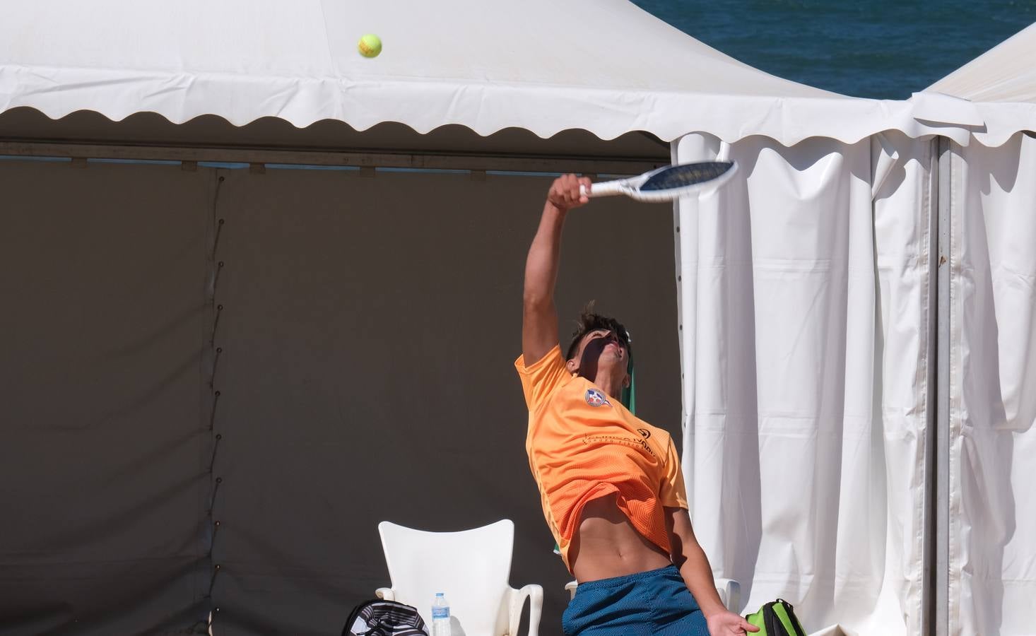 FOTOS: Liga Mapfre de Tenis Playa en La Victoria, en Cádiz capital