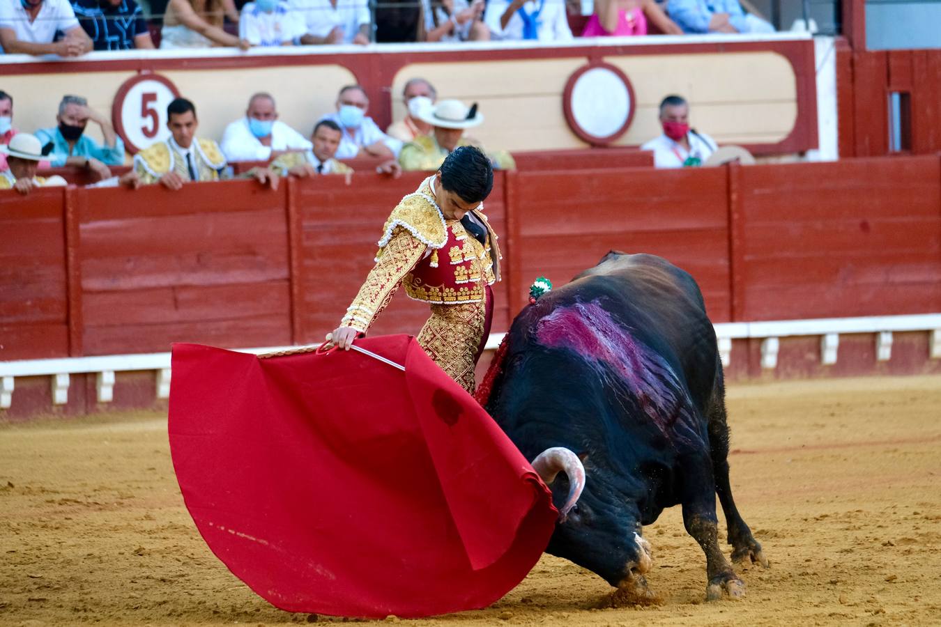 Pablo Aguado y José  María Manzanares,  en el mano a mano de El Puerto de Santa María