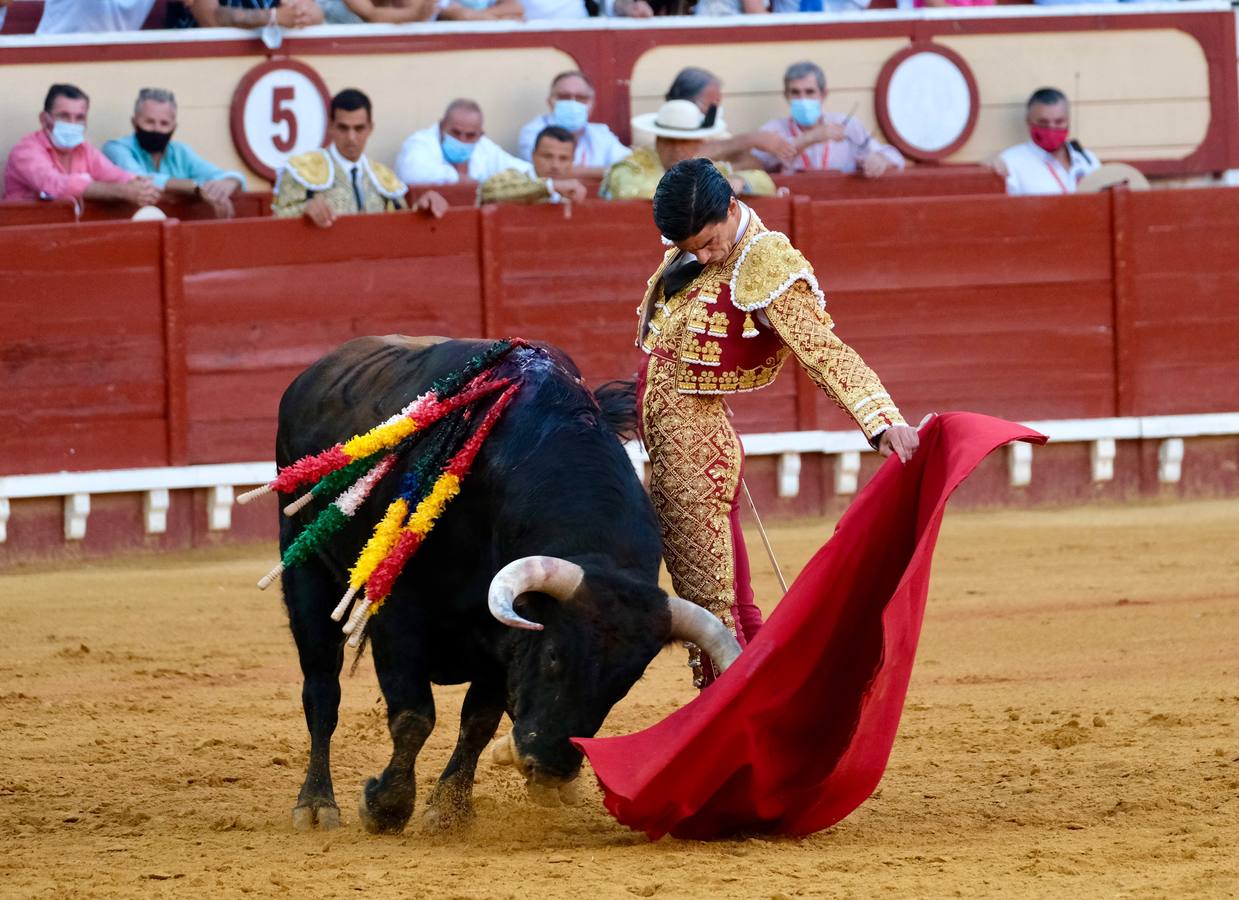 Pablo Aguado y José  María Manzanares,  en el mano a mano de El Puerto de Santa María