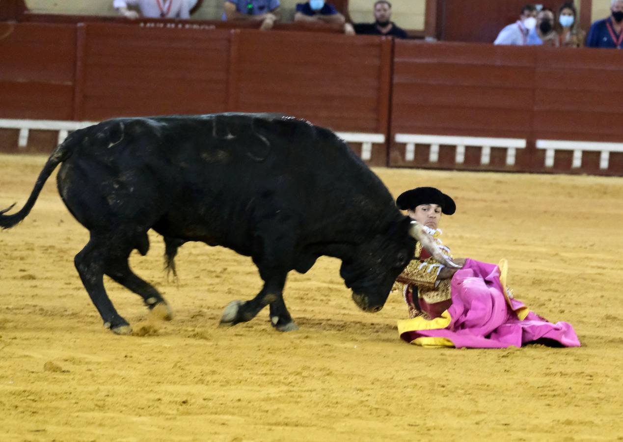 Pablo Aguado y José  María Manzanares,  en el mano a mano de El Puerto de Santa María