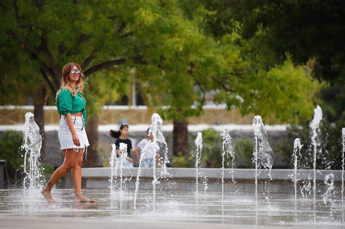 En imágenes, Córdoba se prepara para la gran ola de calor del verano