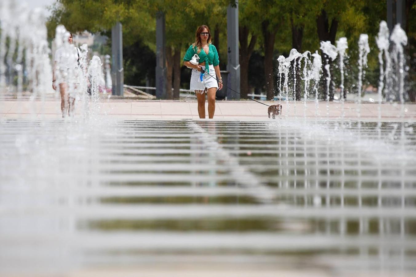 En imágenes, Córdoba se prepara para la gran ola de calor del verano