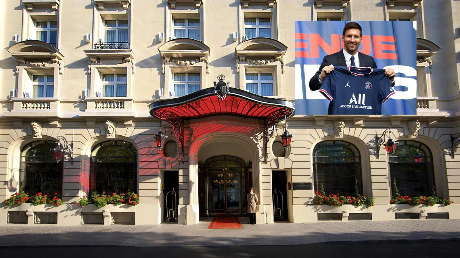 Messi y el hotel de lujo en el que vivirá en París de 15.500€/noche