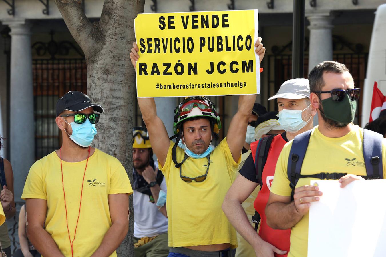 Enésima protesta de los trabajadores de Geacam