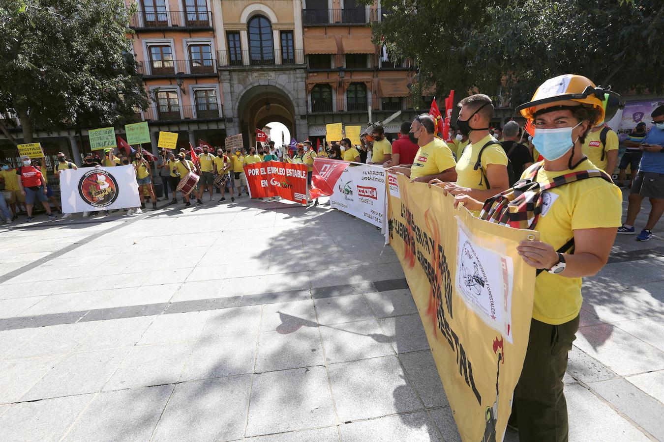 Enésima protesta de los trabajadores de Geacam