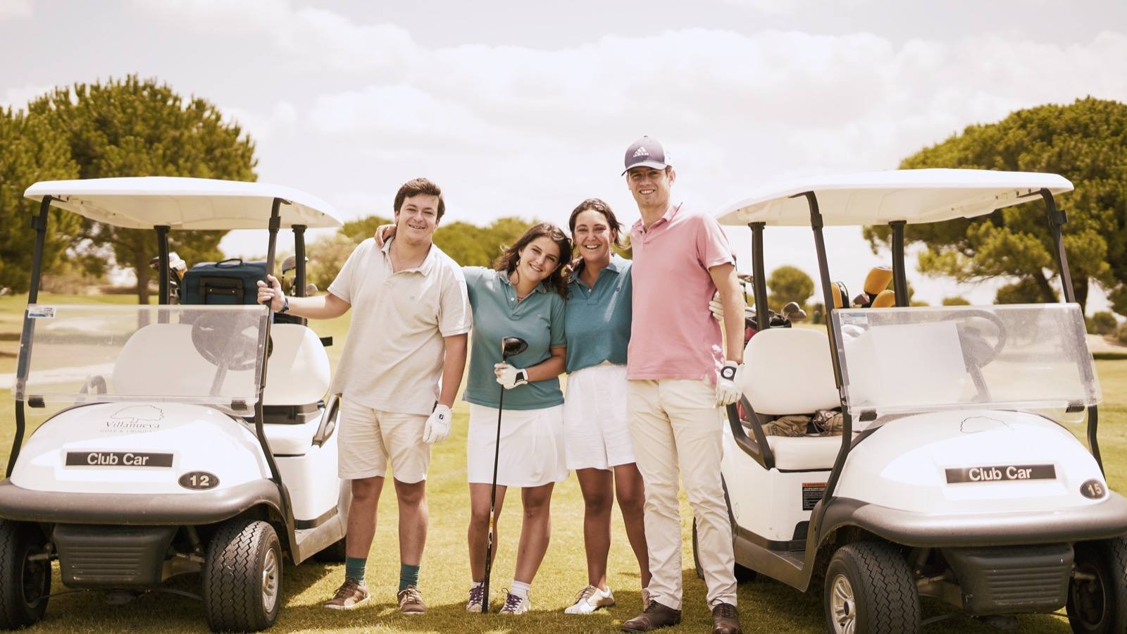 Fernando Galobart, Mercedes Olazabal, Blanca Porres y Gonzalo Sánchez-Arjona. 