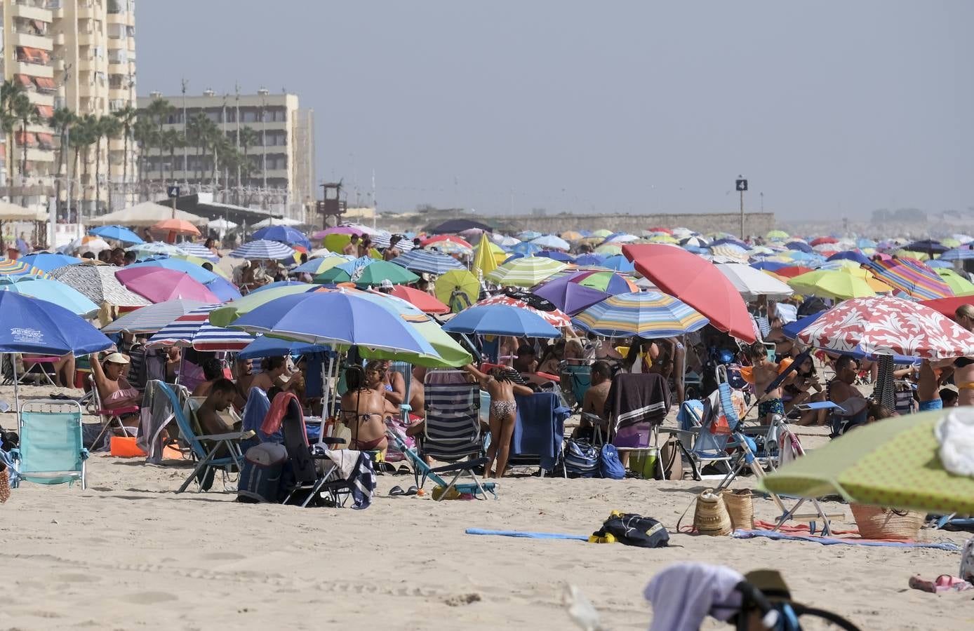 Fotos: La ola de calor en cádiz