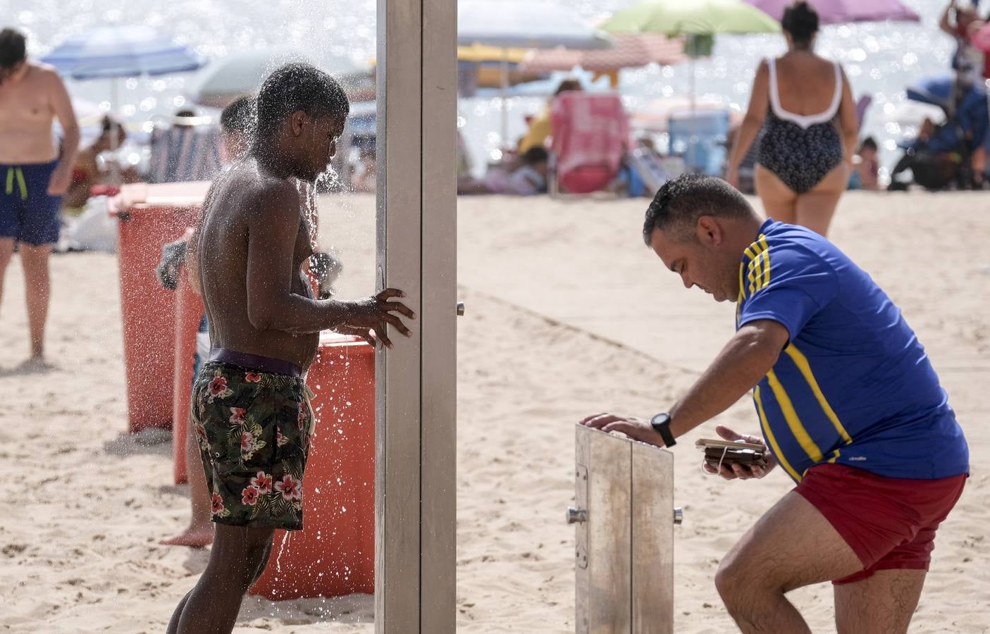 Fotos: La ola de calor en cádiz