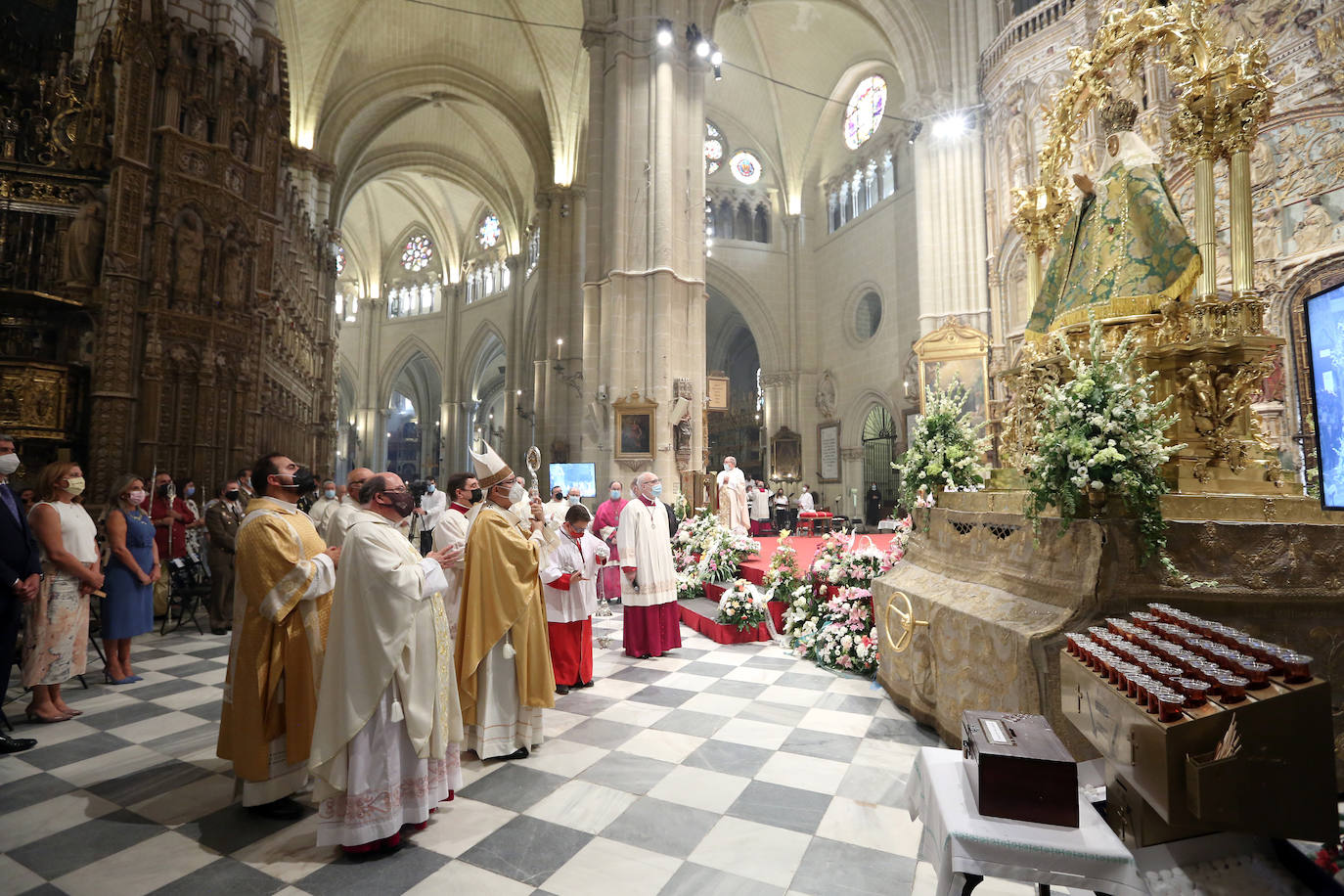 En imágenes: Toledo celebra a su Virgen del Sagrario