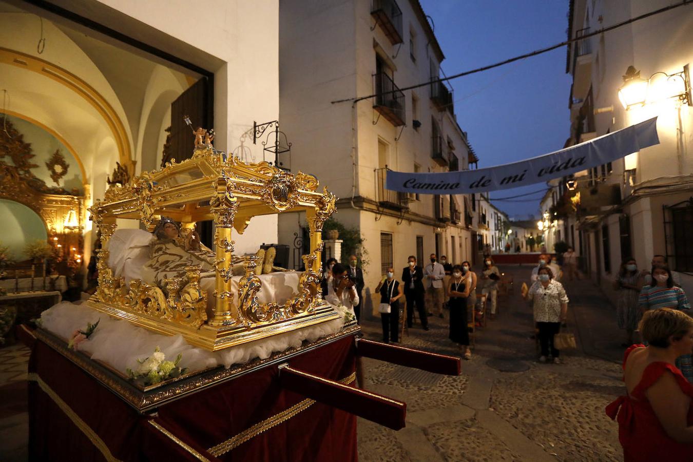 El Vía Lucis de la Virgen del Tránsito de Córdoba, en imágenes