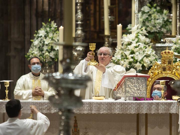 Meneses ha mostrado su deseo de hacer un acto extraordinario con la Virgen de los Reyes